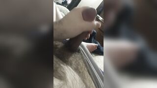 Solo hand job