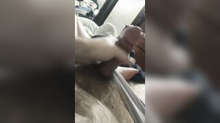 Solo hand job