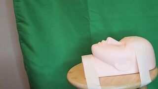 Damsel and Then Face Footstool!