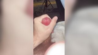 Good-sized Fur covered Cumload