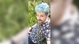 Public masturbate and jism