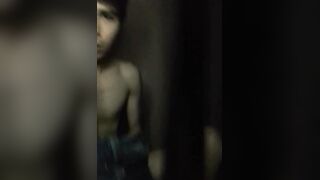 Bored Naughty Youngster Faps Off at Home
