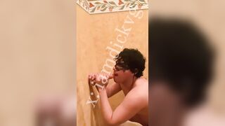 Brazilian dude have fun with a chisel faux! He needs a real chisel!
