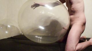 Penetrating and Railing clear balloons two