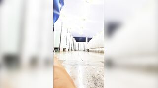 marcos ninfo15 gets tucked against a bus pillar while demonstrating off