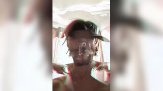 Oregonleatherboy Shirtless Leather Hat Smoking Insatiable Excursion Into Trance