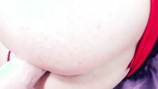 Getting my taut tiny femboy cunt nailed by BWC fuck stick on plow machine