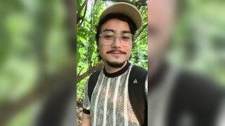 JOVEN MASTURBACION PUBLICA CORRIDA ARRIESGADA EN ÁREA CRUISING