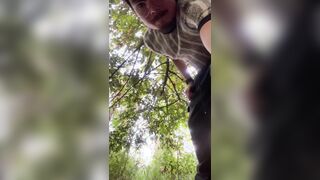 JOVEN MASTURBACION PUBLICA CORRIDA ARRIESGADA EN ÁREA CRUISING