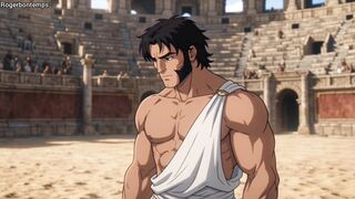 AI generated Brief Story Multiracial Assfucking Ancient Rome Gladiator Toon Manga porn Toon