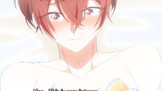 Femboy Yelling Noisy With His Babe-Facialed Cootchie Getting Munched and Fellated Continually