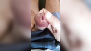 Ladysilva masturbating off her super-steamy prick on the bed