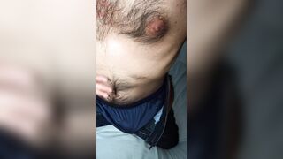 The Unshaved Car Driver, Ep. 1: Undressing down & Caressing a sinewy fur covered wood out