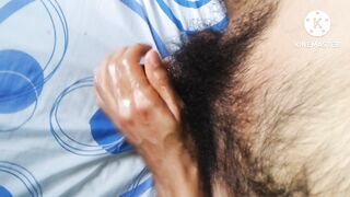 POINT OF VIEW, My look draining off my unshaved, sinewy utter of lube pecker dressed in nothing but socks Giant jizz shot