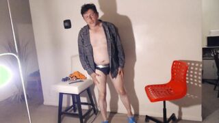 California Teddy Gets Nude & Milks His Penis!