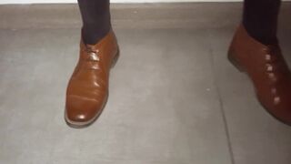 Homeless, wooly thug Ch. 1 Furry slum stud get bare in a public shower and strokes off To be co