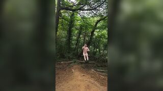 Bare in the forest