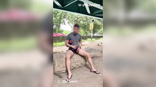 Using Lovemaking fucktoy in public