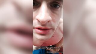 Smooching while pummeling you