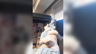 Ultra-cute Femboy Unshaved Masturbates Off to you ;trio