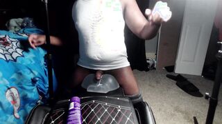 BIG BLACK COCK spunk teaser