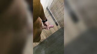 In the douche