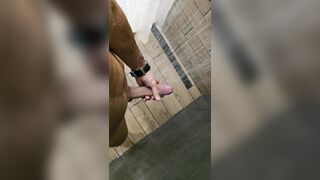 In the douche
