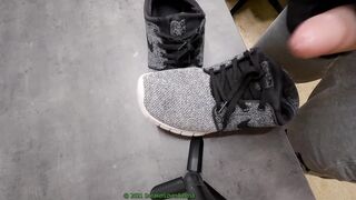 Fondling my manmeat on nike janoski max