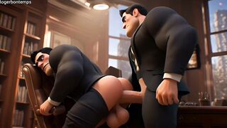 Buttfuck Compilation of Lawyer in suit at work - 3 dimensional Anime porn Animation Toon
