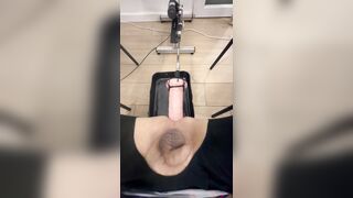 Tirando o estresse do dia com meu vibrador