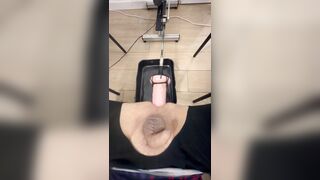 Tirando o estresse do dia com meu vibrador