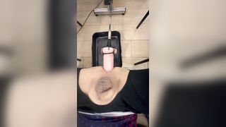 Tirando o estresse do dia com meu vibrador