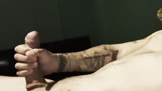 Stiff Edging Sesh Leads To Monstrous Jizz shot