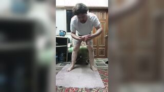 Immense donk homosexual getting off and pulverize his anal invasion rock-hard!