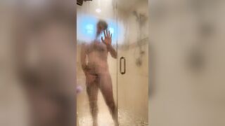 Toying around in the douche