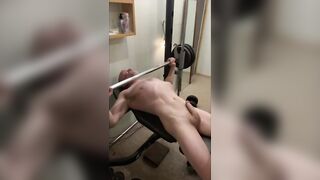 Immense Muscle Dad bare pecs exercise and jism. Utter 22 minutes on OnlyFans lilbodybuildermk2
