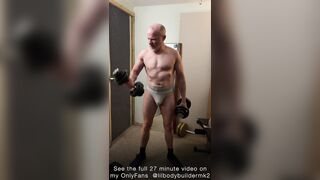 Muscle Parent large rock-hard bicep exercise. Satisfy consider following me on OnlyFans for the utter 27 min vid