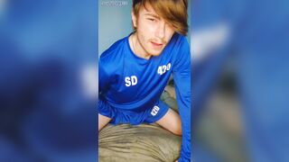 Slightlydamag3d football kit jerkoff
