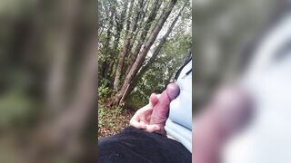 Teen fellow takes out his boner in public