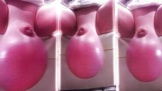 Gigantic Saline packed Real Hefty Futa Real Sack of babymakers Arthouse Piano Wag Dance Real Hermaphroditism
