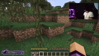 femboy plays minecraft and rages after two mins – stroking to unwind