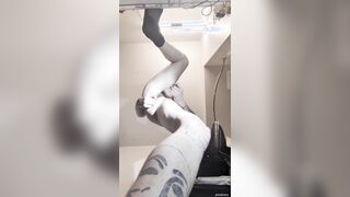 Teaser: Observe the Lens Vanish — Solo Jizz shot Close-Up POINT OF VIEW