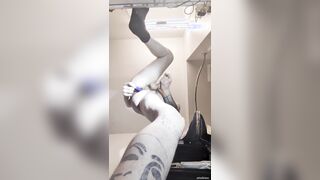Teaser: Observe the Lens Vanish — Solo Jizz shot Close-Up POINT OF VIEW