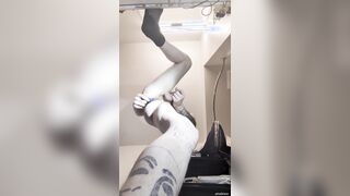 Teaser: Observe the Lens Vanish — Solo Jizz shot Close-Up POINT OF VIEW