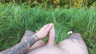 Sexually aroused whithrough the woods????