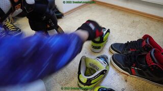 Rock hard sneaker joy with much osiris footwear and dc, fox helmet