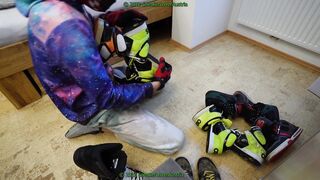 Rock hard sneaker joy with much osiris footwear and dc, fox helmet