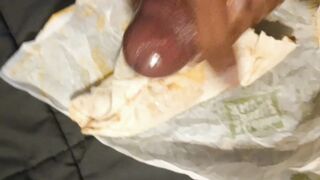 Livestream Pin: Nutting on burrito and slurping it~