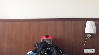 kinky after a motorbike excursion