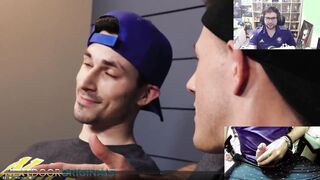 Straight Friends Measure Cocks and Fuck Each Other - Reaction